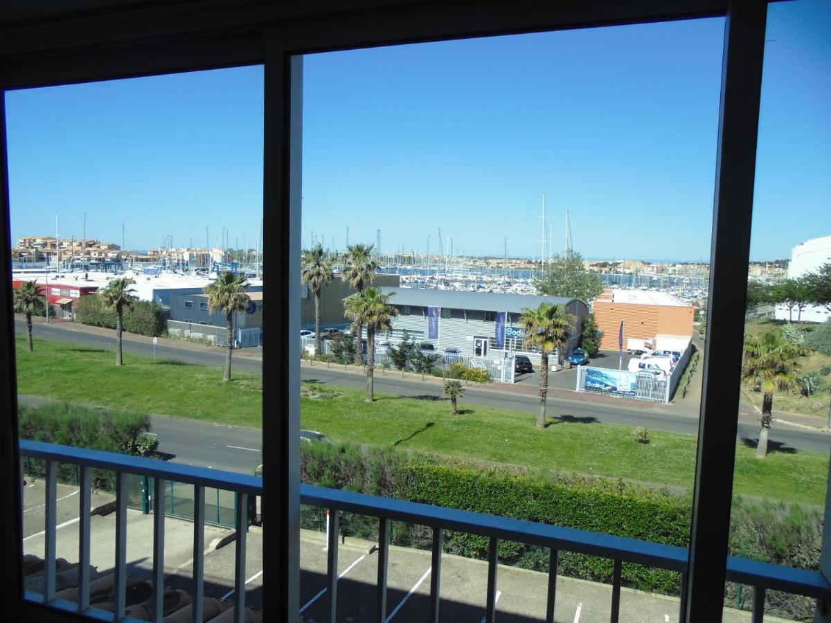Апартаменти Cap D'Agde 300M Plage Du Mole,Vue Port,Parking,Lave Linge,Piscine Екстер'єр фото