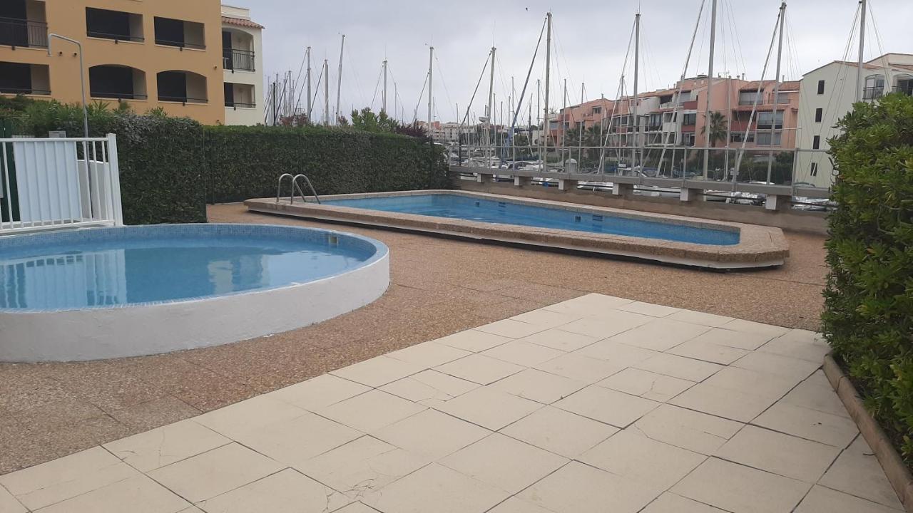 Апартаменти Cap D'Agde 300M Plage Du Mole,Vue Port,Parking,Lave Linge,Piscine Екстер'єр фото