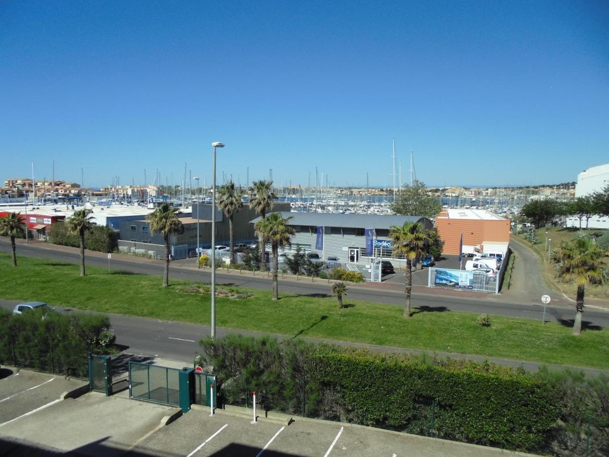 Апартаменти Cap D'Agde 300M Plage Du Mole,Vue Port,Parking,Lave Linge,Piscine Екстер'єр фото
